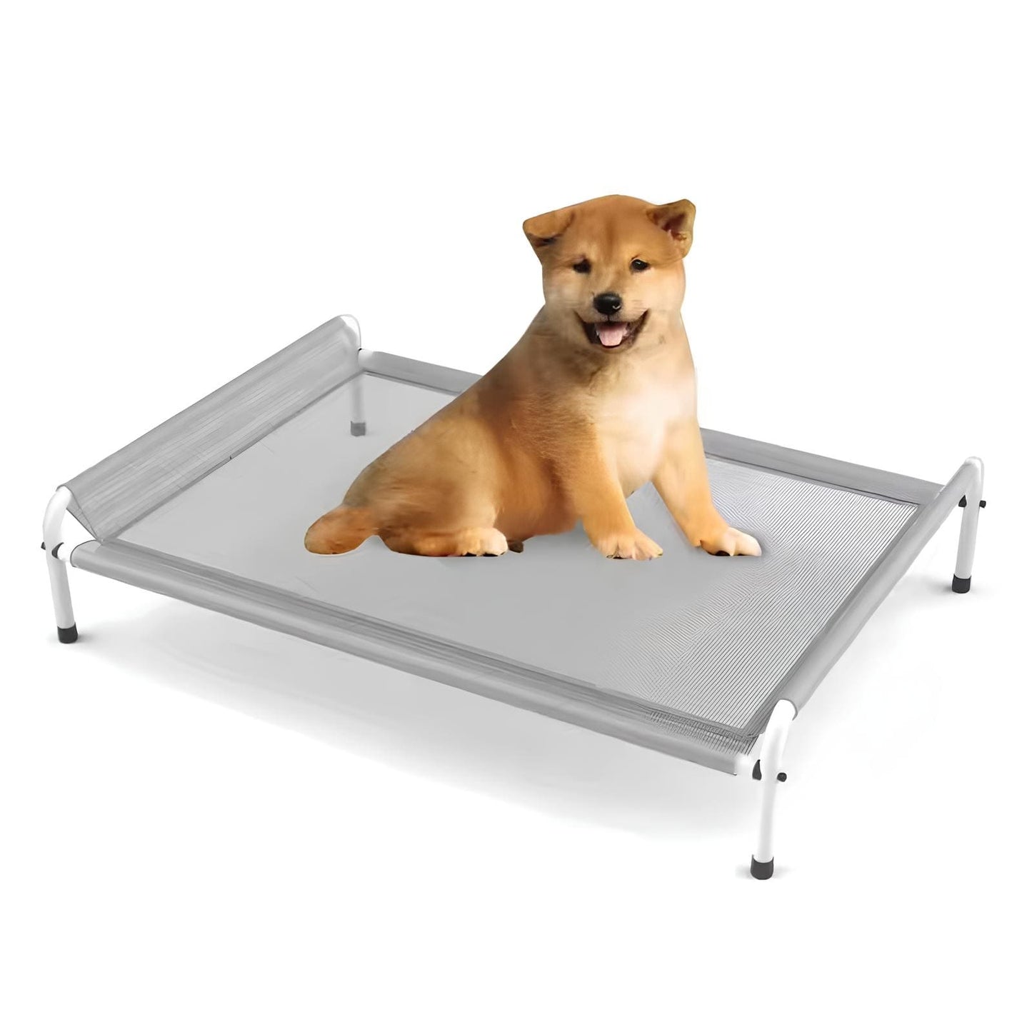 erhoehte-tragbare-bett-campingbett-kühlend-atmungsaktiv-glanzend-happyhunde