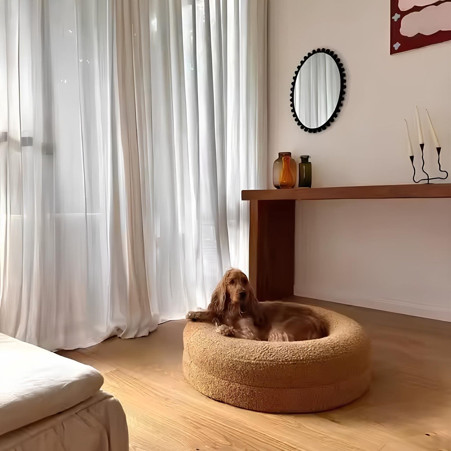 kuschelige-haustierhoehle-katzen-und-hundebett-gemütlich-plüsch-design-happyhunde