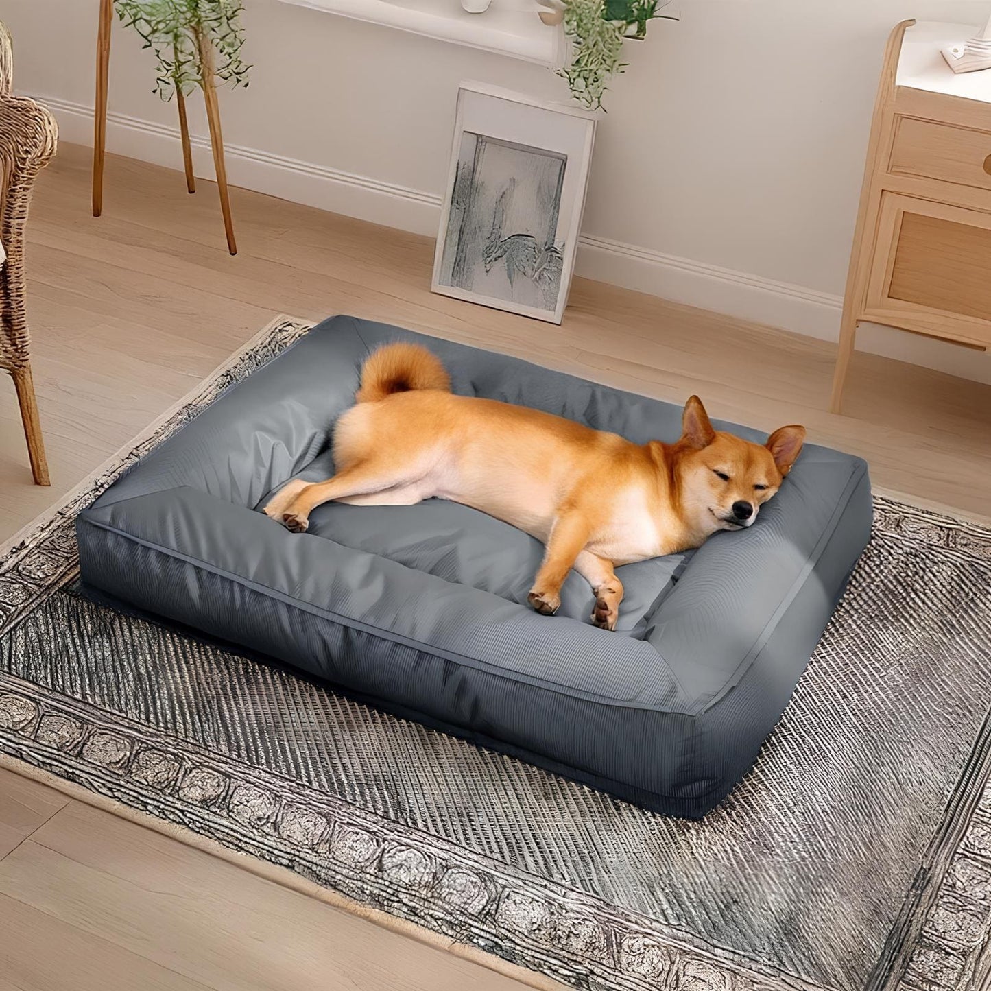 orthopaedisches-hundebett-anti-angst-wasserdicht-rundum-komfort-happyhunde