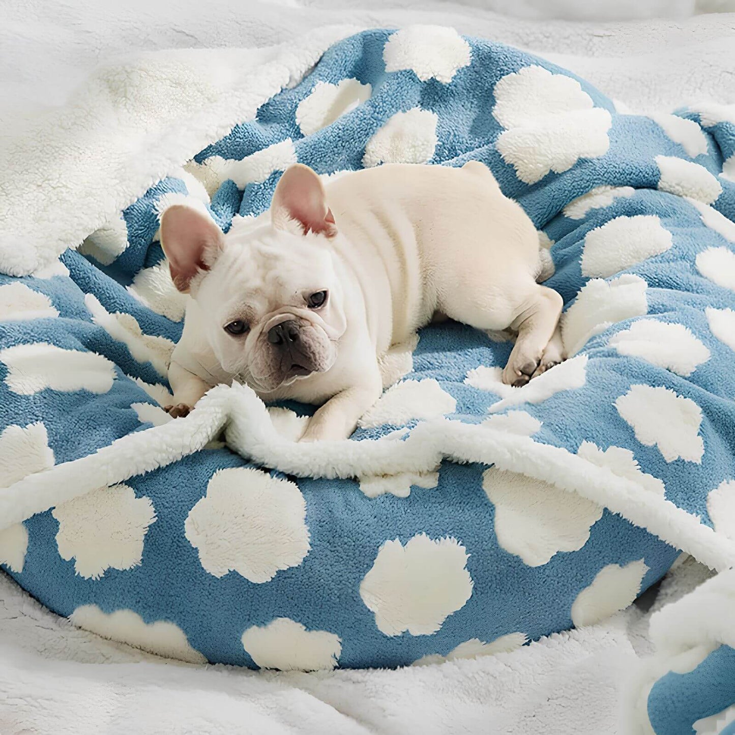 Wasserdichte Sherpa Hundedecke - Multifunktionale, weiche Decke