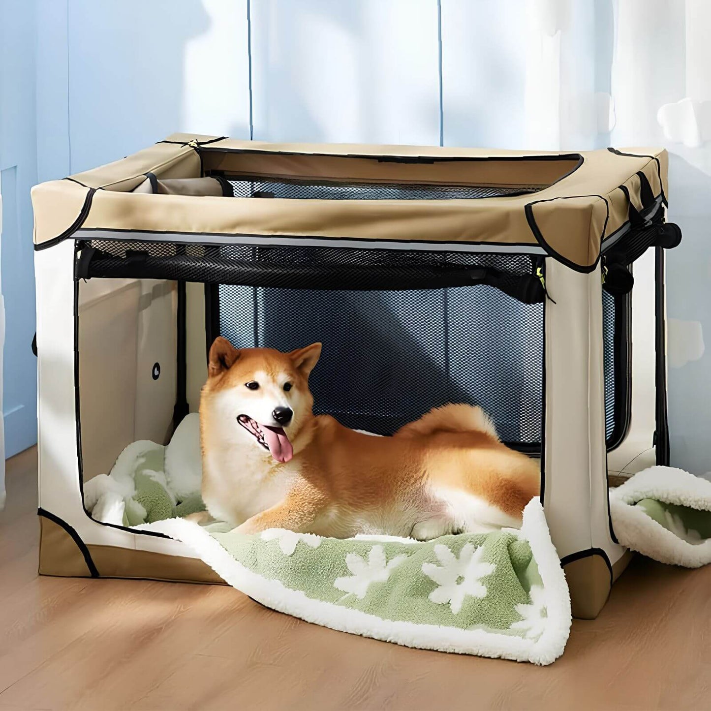 Wasserdichte Sherpa Hundedecke - Multifunktionale, weiche Decke