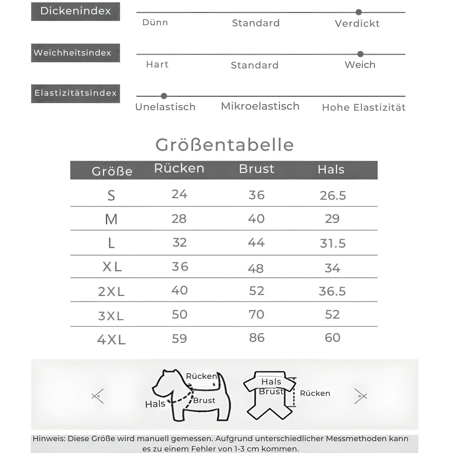 Wasserdichte Winterjacke für Hunde - Wärmende Outdoor-Jacke