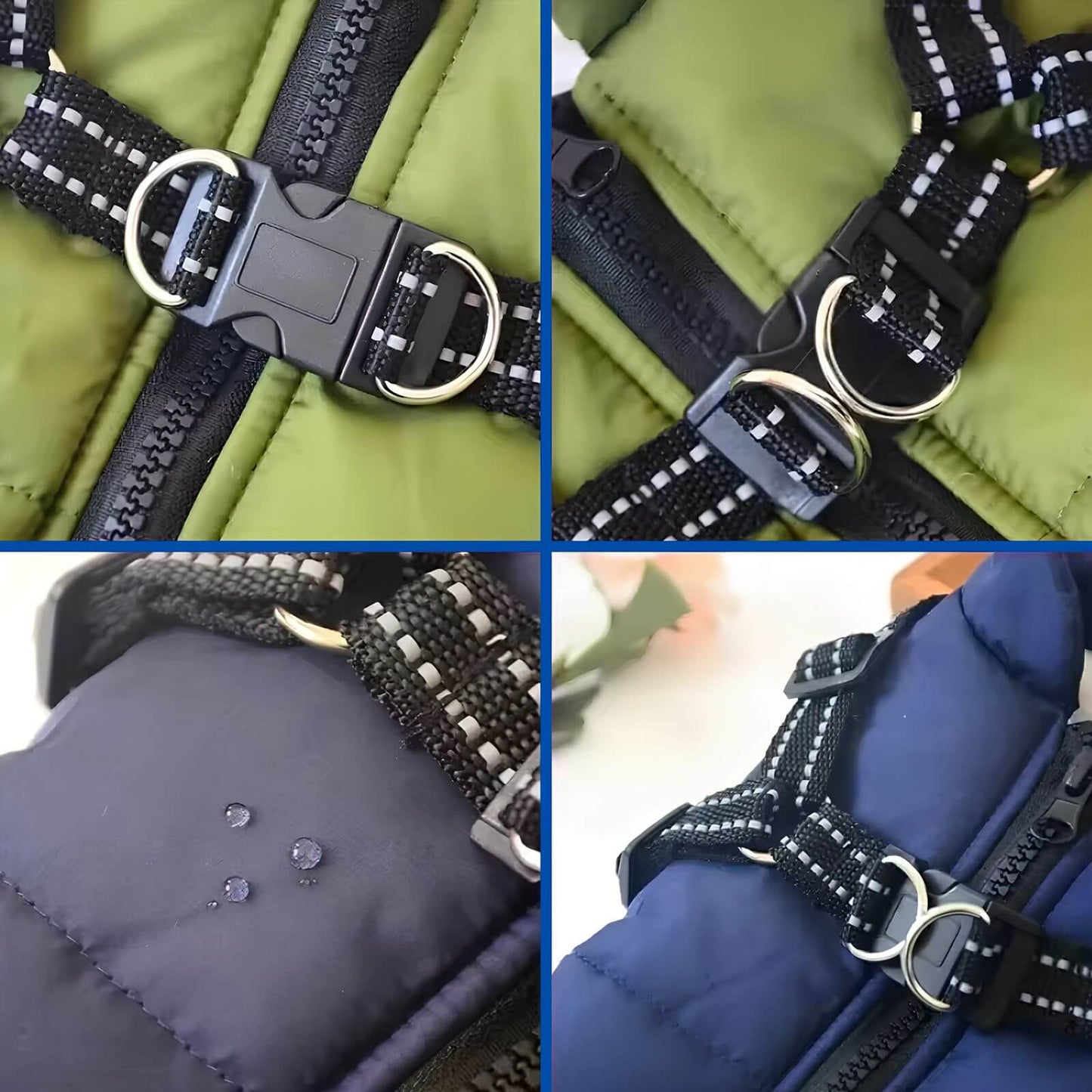 Wasserdichte Winterjacke für Hunde - Wärmende Outdoor-Jacke