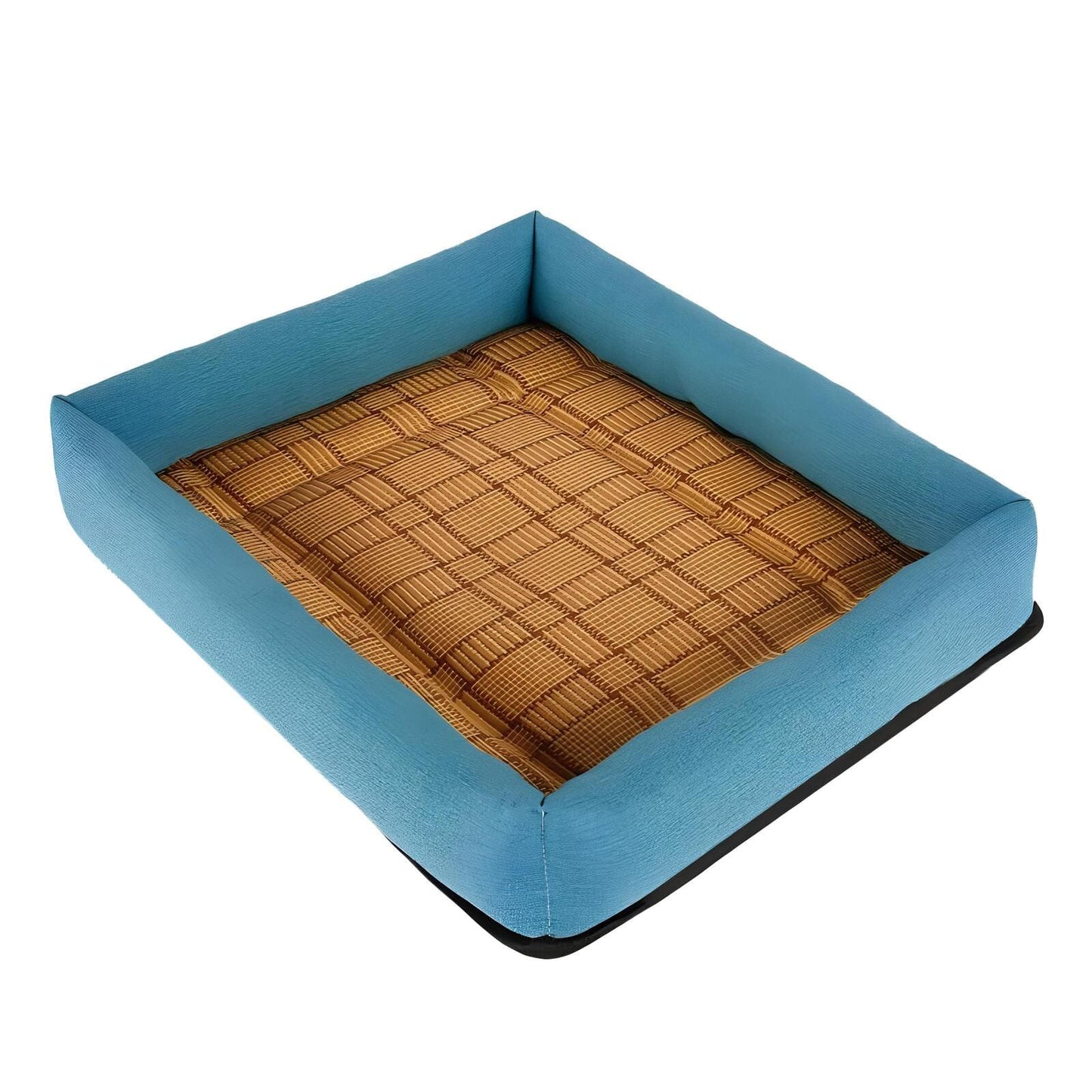 weiches-rechteckiges-hundebett-fuer-hunde-pluesch-oxford-gewebe-komfort-langlebig-happyhunde