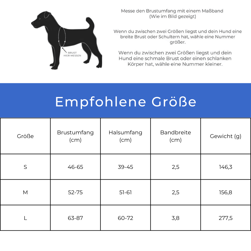 Reflektierendes Anti-Zug Geschirr - Großes, gepolstertes Hundegeschirr