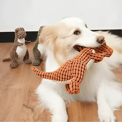 Dino Hundespielzeug - Langlebiges, quietschendes Hundespielzeug