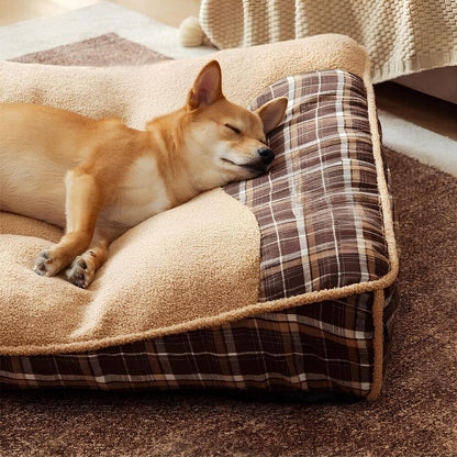 extra-large-washable-teddy-fluffy-orthopedic-rectangle-dog-bed-happyhunde