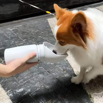 Faltbare Hunde-Wasserflasche - Tragbare Trinkflasche