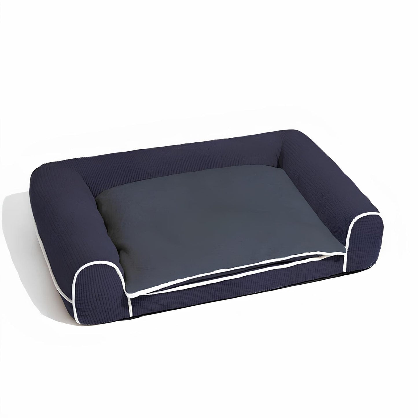 flanell-deluxe-orthopaedisches-hundebett-memory-schaum-komfort-joint-support-HappyHunde