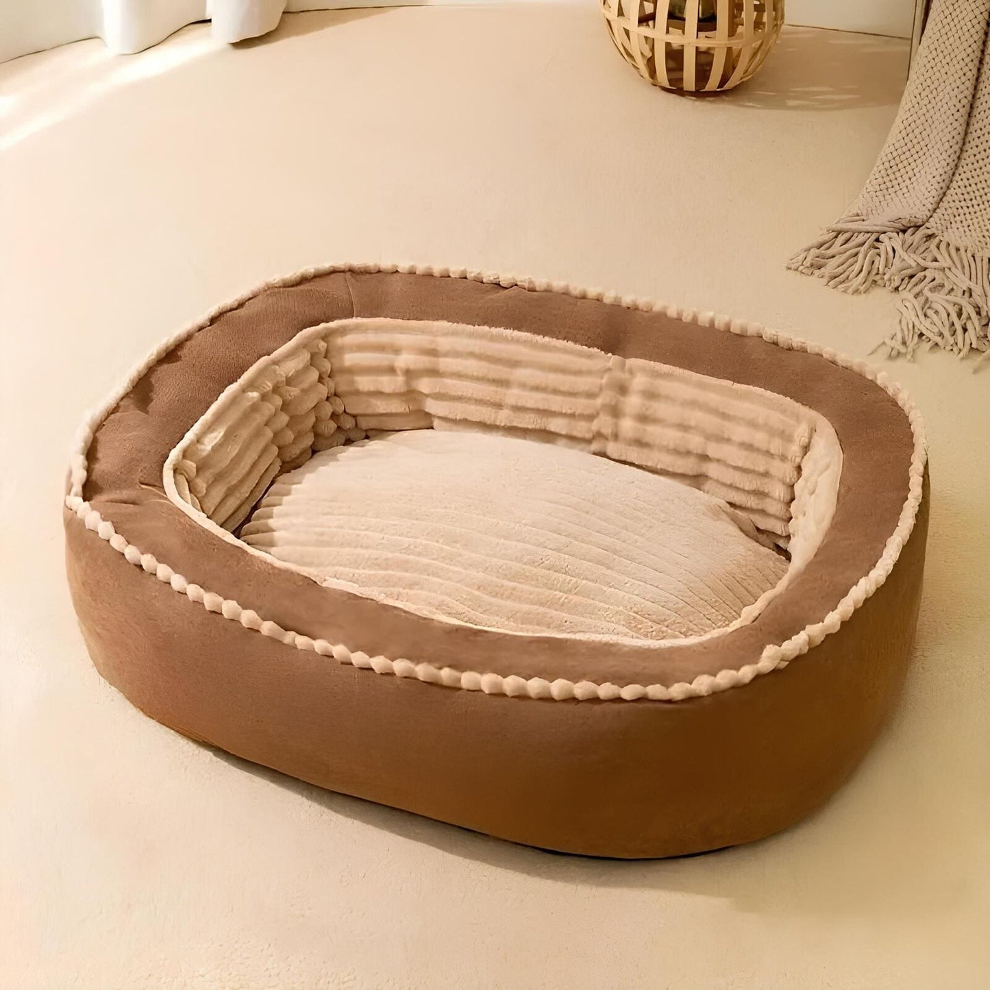 fluffynest-waschbares-haustierbett-fuer-kleine-bis-mittelgrosse-hunde-und-katzen-weiches-flanell-gemütliches-sofa-nest-waschmaschinenfest-HappyHunde