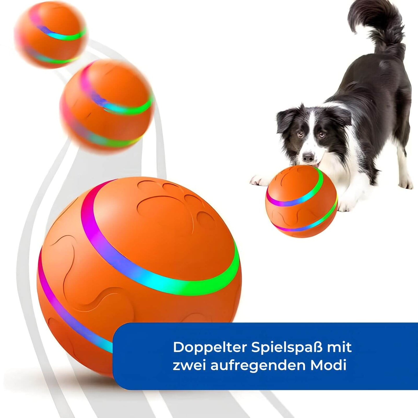 HappyHunde - Aktiver Rollender Ball für Hunde