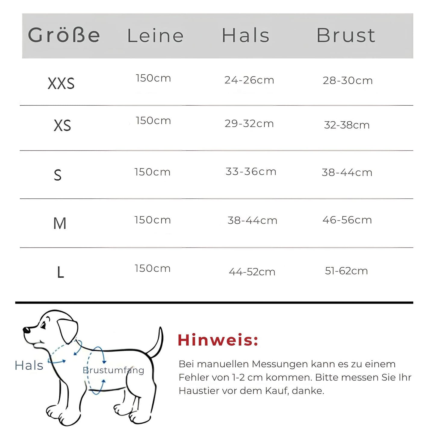 HappyHunde - Hundegeschirr & Leinen Set