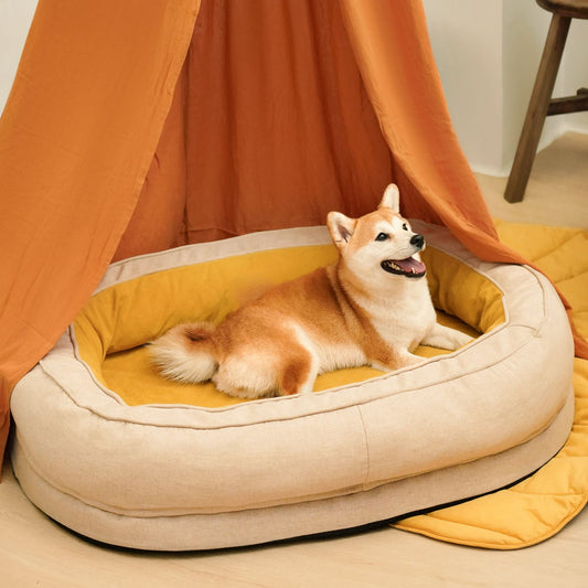 hundebett-bequemes-hundebett-optimales-schlafen-hellgrau-dunkelgrau-beige-happyhunde