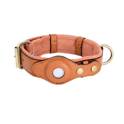 Hundehalsband mit AirTag-Halter - GPS-Tracking