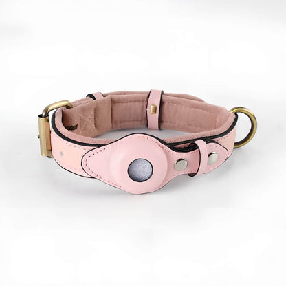 Hundehalsband mit AirTag-Halter - GPS-Tracking