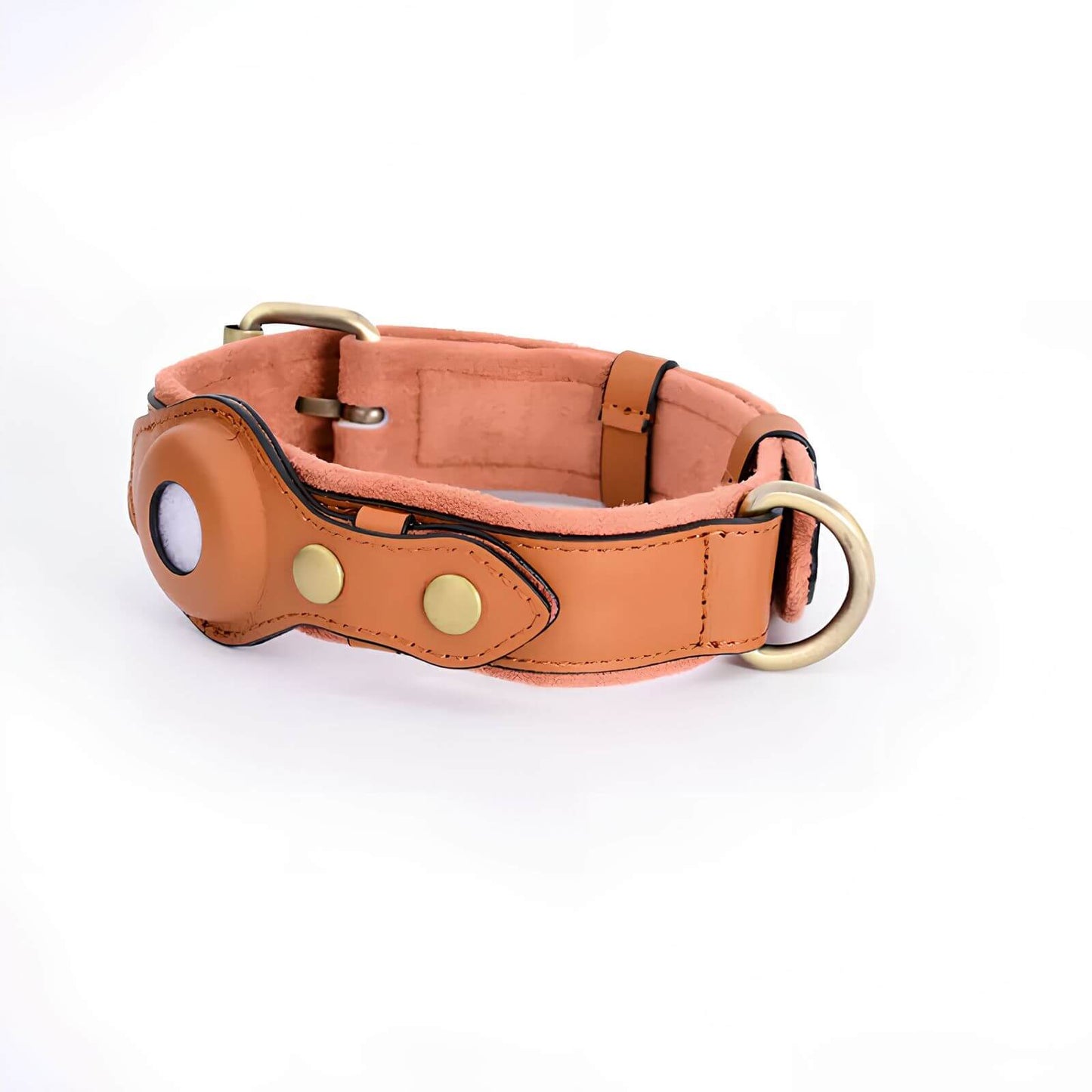 Hundehalsband mit AirTag-Halter - GPS-Tracking