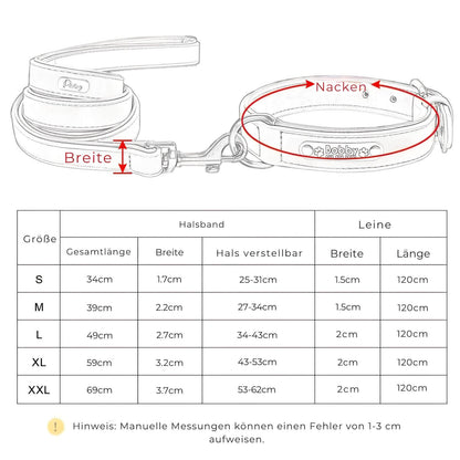 Hundehalsband - Stilvolles Haustierhalsband mit Gravur