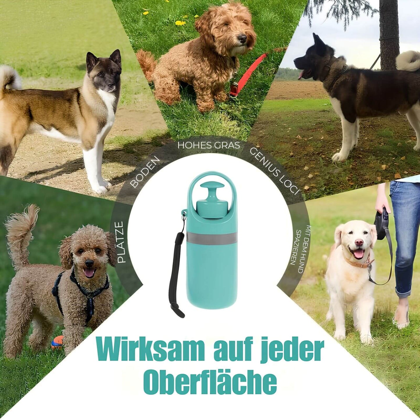 Hundekotschaufel - Tragbare, leicht zu reinigende Kotschaufel