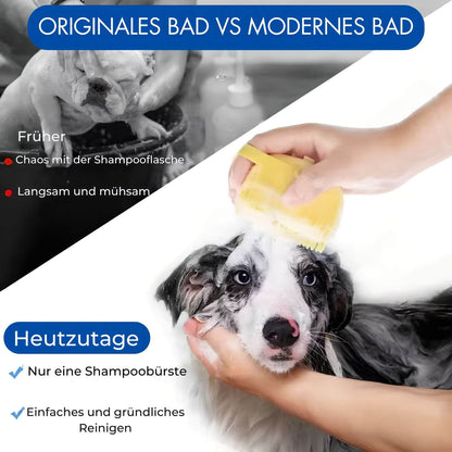 Hundewaschbürste - Haustierpflegewerkzeug