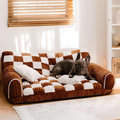 koenigsschach-orthopaedisches-hundesofa-vintage-extra-large-schachbrett-komfort-happyhunde