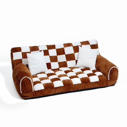 koenigsschach-orthopaedisches-hundesofa-vintage-extra-large-schachbrett-komfort-happyhunde