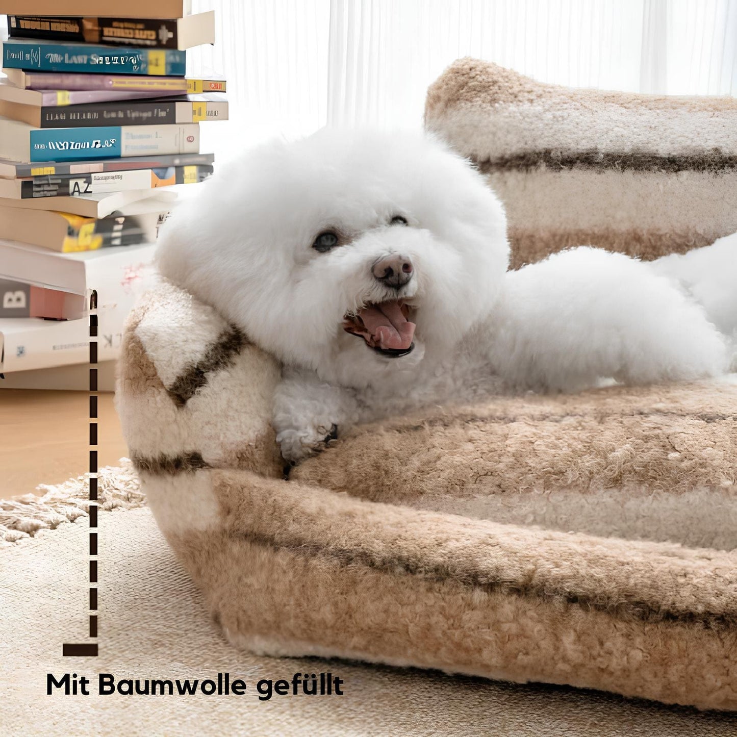 lazyholiday-hundebett-plüsch-kuscheliges-hundebett-komfortabel-happyhunde