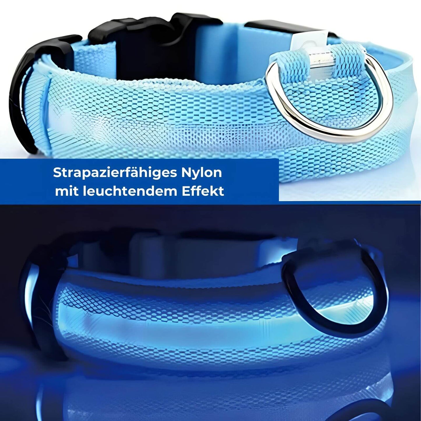 HappyHunde - LED-Leuchthalsband für Hunde