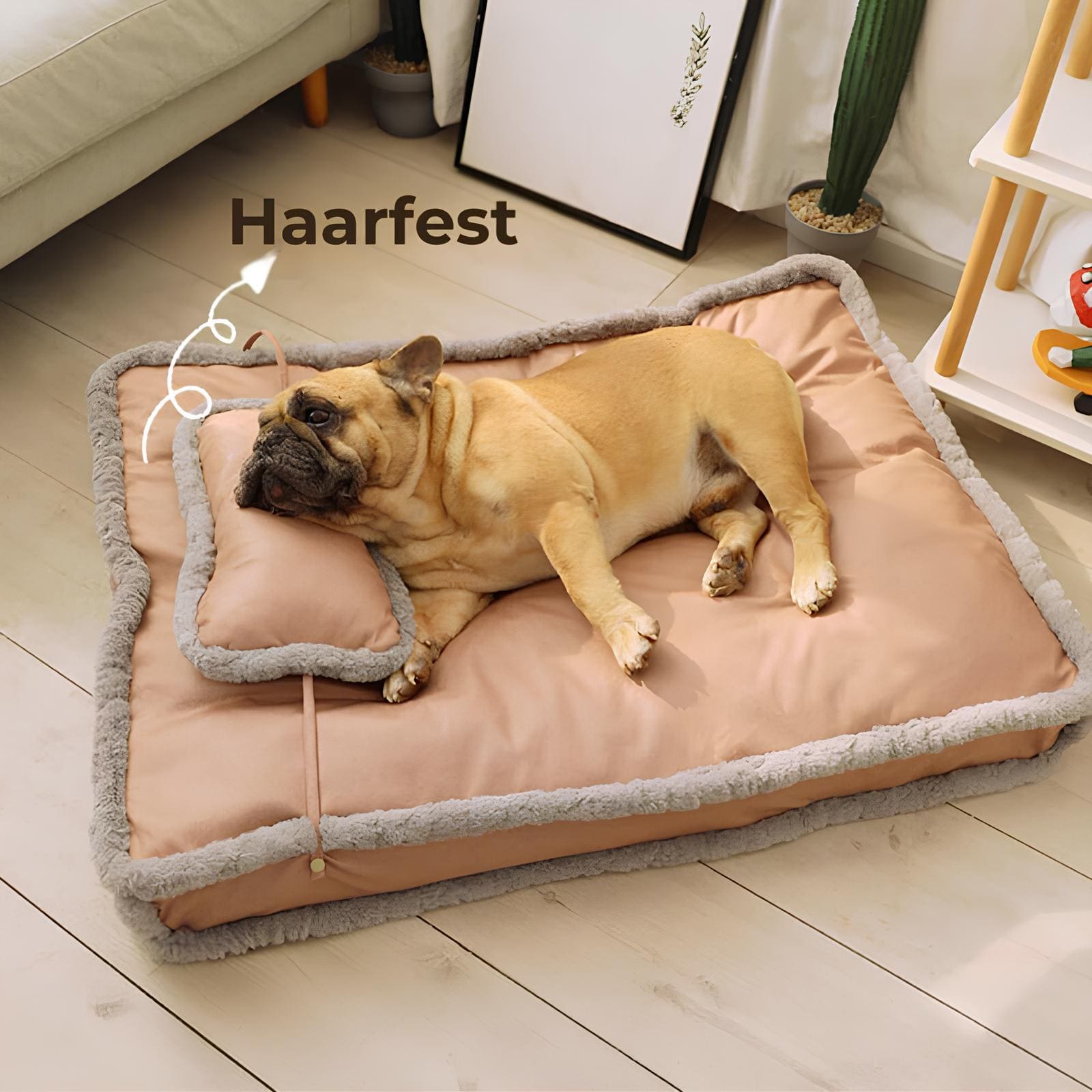 luxushund-retro-hundebett-mit-kissen-komfortables-hundeschlafplatz-pflegeleicht-leder-design-happyhunde