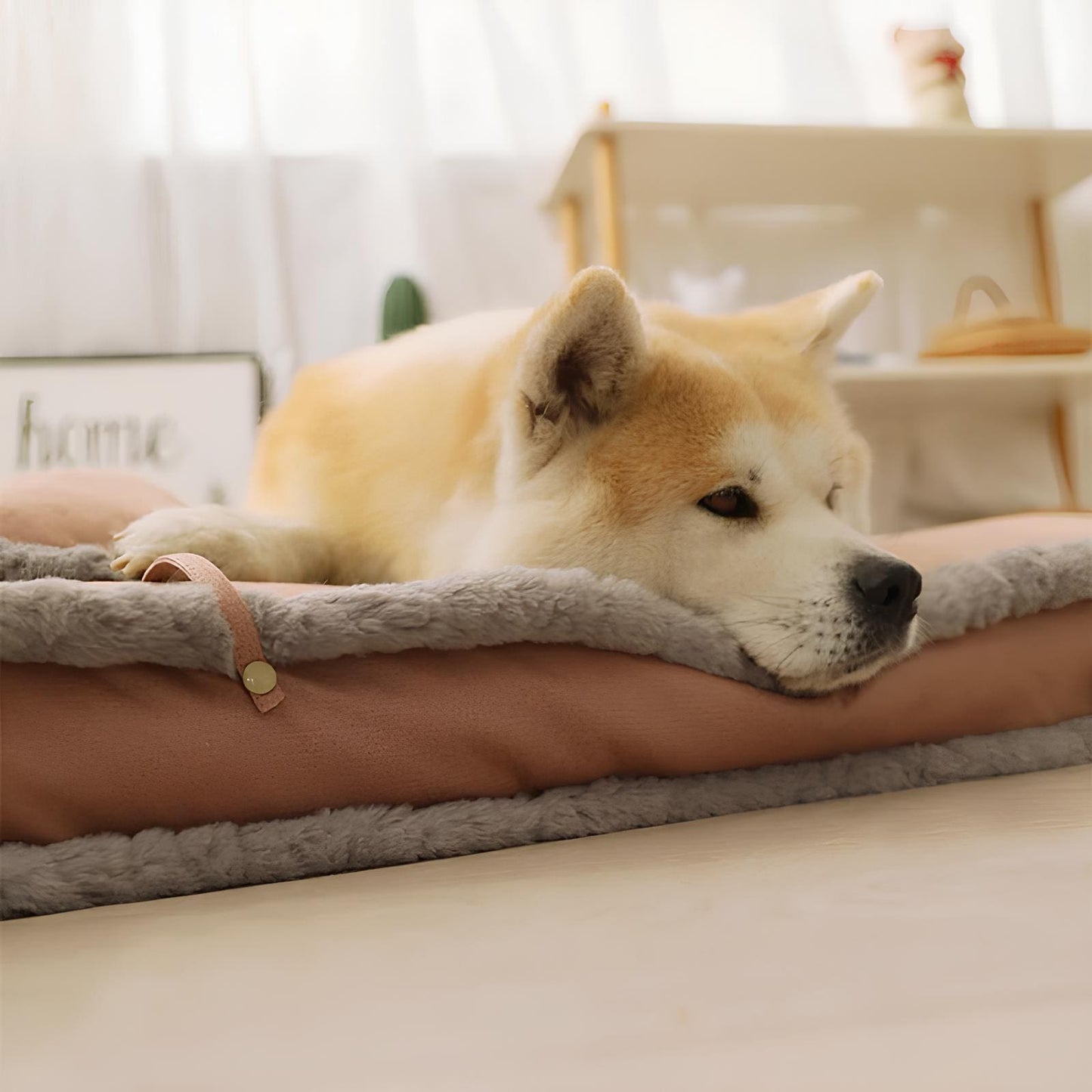 luxushund-retro-hundebett-mit-kissen-komfortables-hundeschlafplatz-pflegeleicht-leder-design-happyhunde