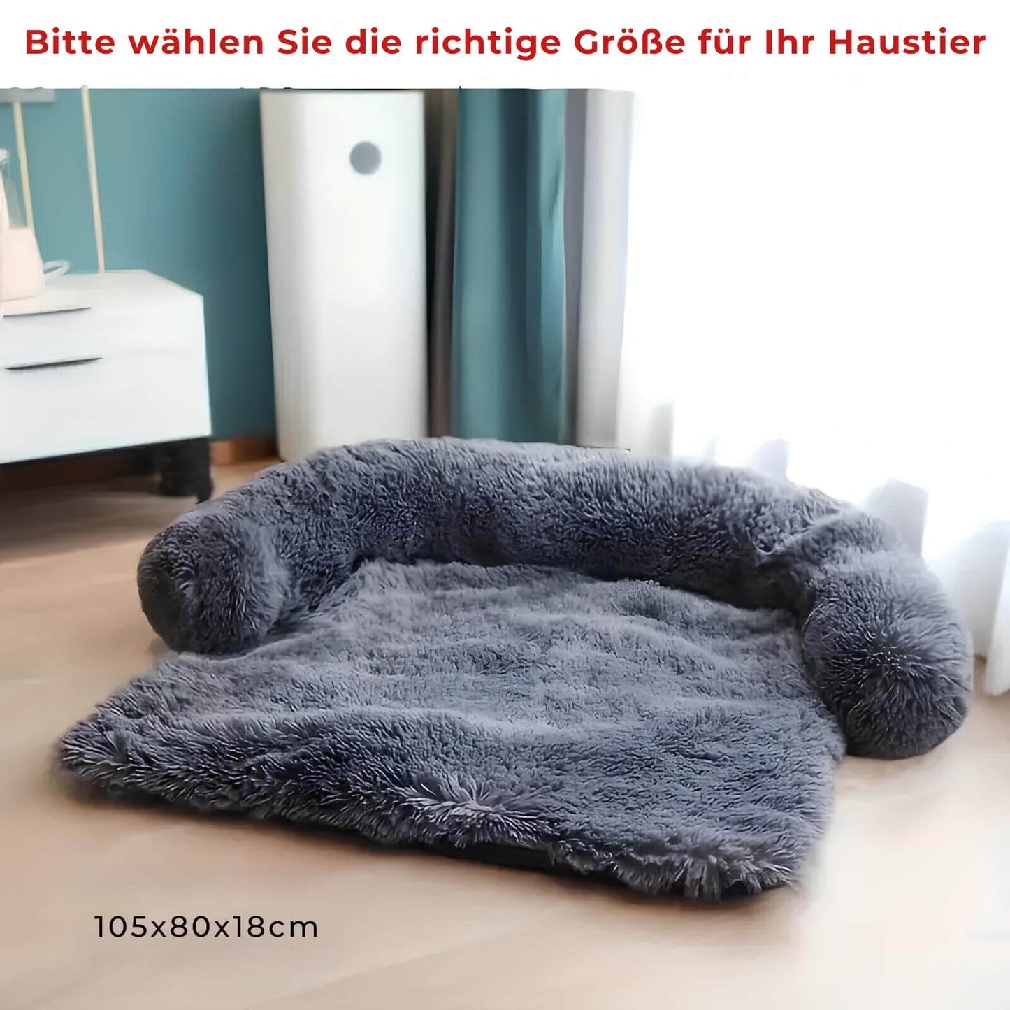 pluesch-hundebett-bequemes-hundekorb-waschbarer-bezug-doppelfunktion-sofaschutz-happyhunde11