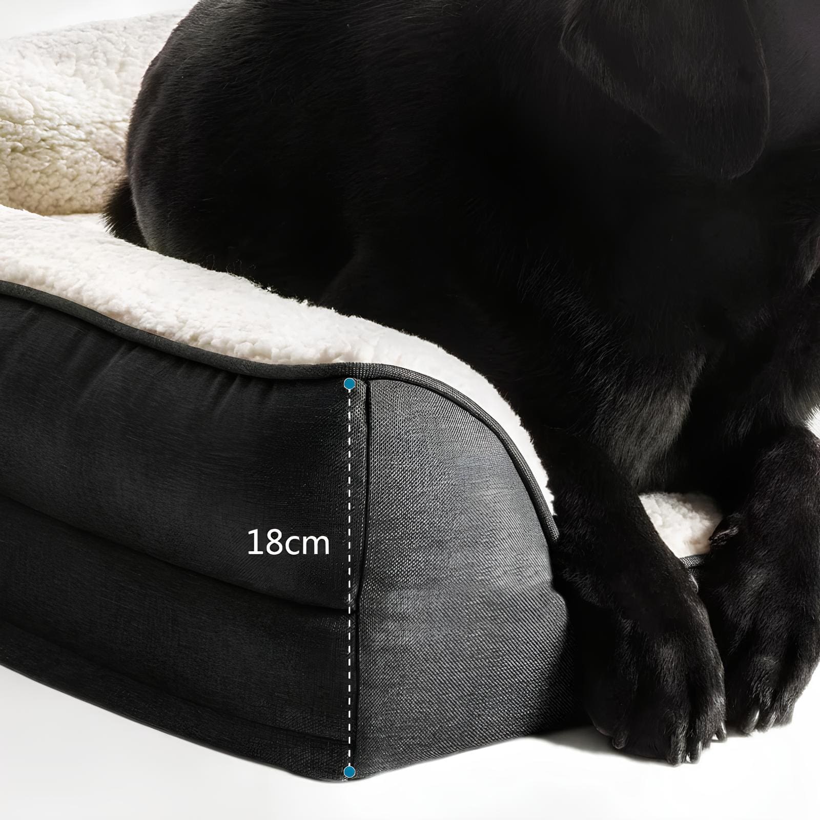 plüsch-hundesofa-memory-foam-orthopädisches-hundebett-komfortable-hundematratze-happyhunde