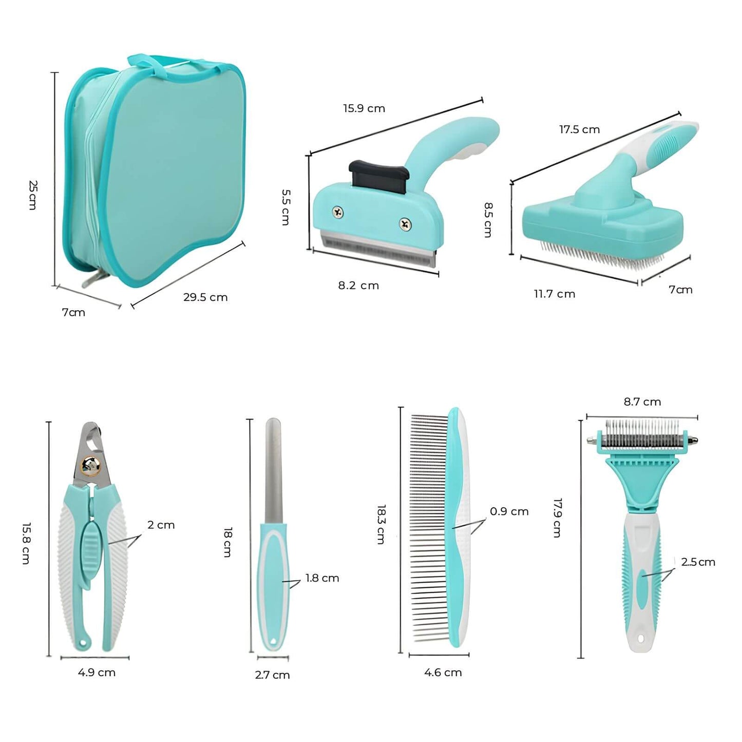 Professionelles Pflege-Kit - Umfassendes Haustierpflege-Set