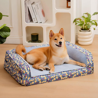 romantisches-garten-orthopädisches-hundesofa-velvet-hundebett-happyhunde