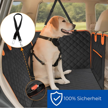 HappyHunde - Premium Hundesitzbezug mit hartem Boden