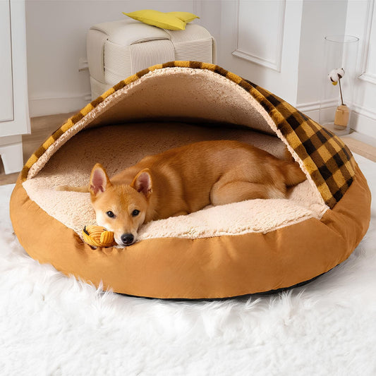 träumnest-canopy-hundebett-weich-gemütlich-luxus-baldachin-HappyHunde