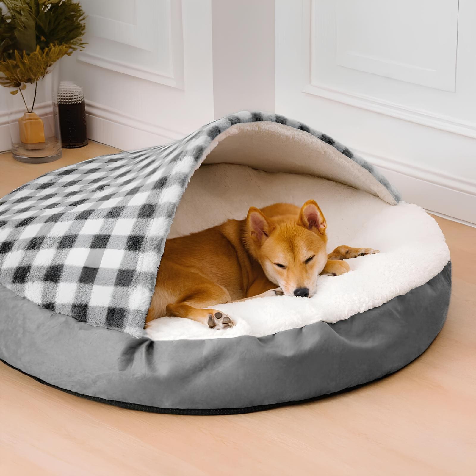 träumnest-canopy-hundebett-weich-gemütlich-luxus-baldachin-HappyHunde