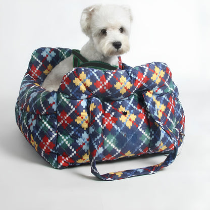 travelhunde-hundesitz-reisebett-vintage-denim-patchwork-auto-komfort-HappyHunde