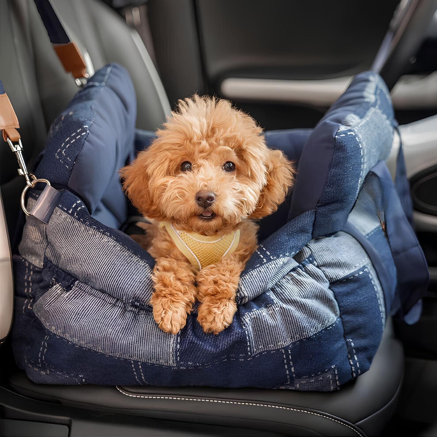 travelhunde-hundesitz-reisebett-vintage-denim-patchwork-auto-komfort-HappyHunde