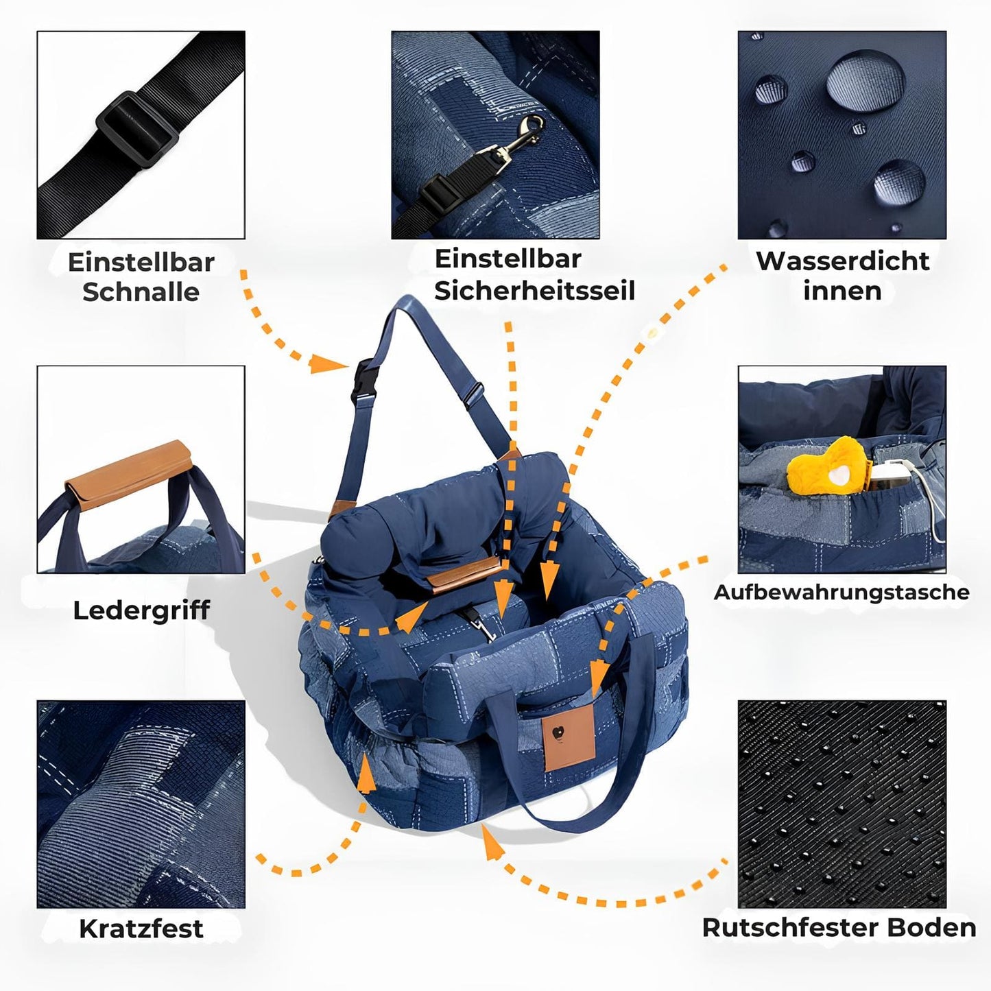 travelhunde-hundesitz-reisebett-vintage-denim-patchwork-auto-komfort-HappyHunde