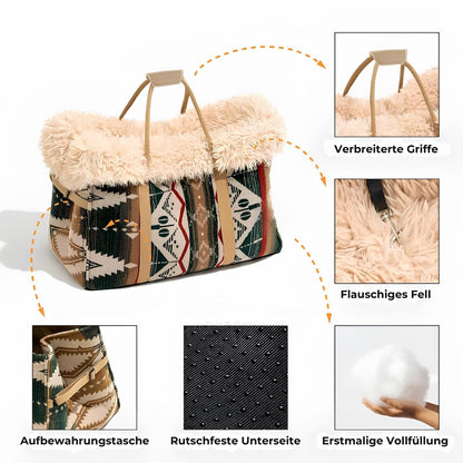 wondernap-all-in-one-hundeschlafsack-boho-tragetasche-fuer-alle-jahreszeiten-happyhunde